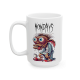 15oz Mondays Zombie Mug for the Coffee-Dead